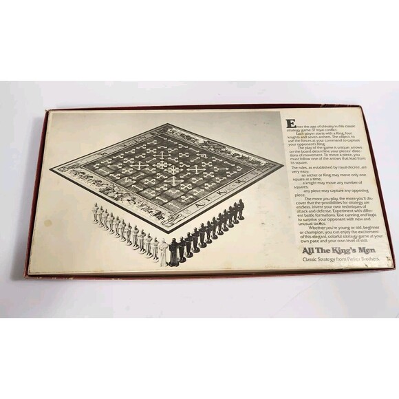 VINTAGE All the King's Men COMPLETE Parker Brothers 1979 Strategy Friends Family - Picture 5 of 14